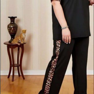 ست قواره بزرگ پلنگی زنانه