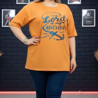 تیشرت چاپ پفکی فری سایز زنانه