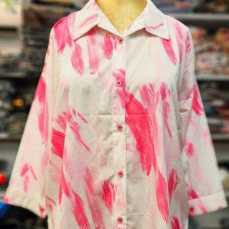 شومیز آبرنگی قواره بزرگ